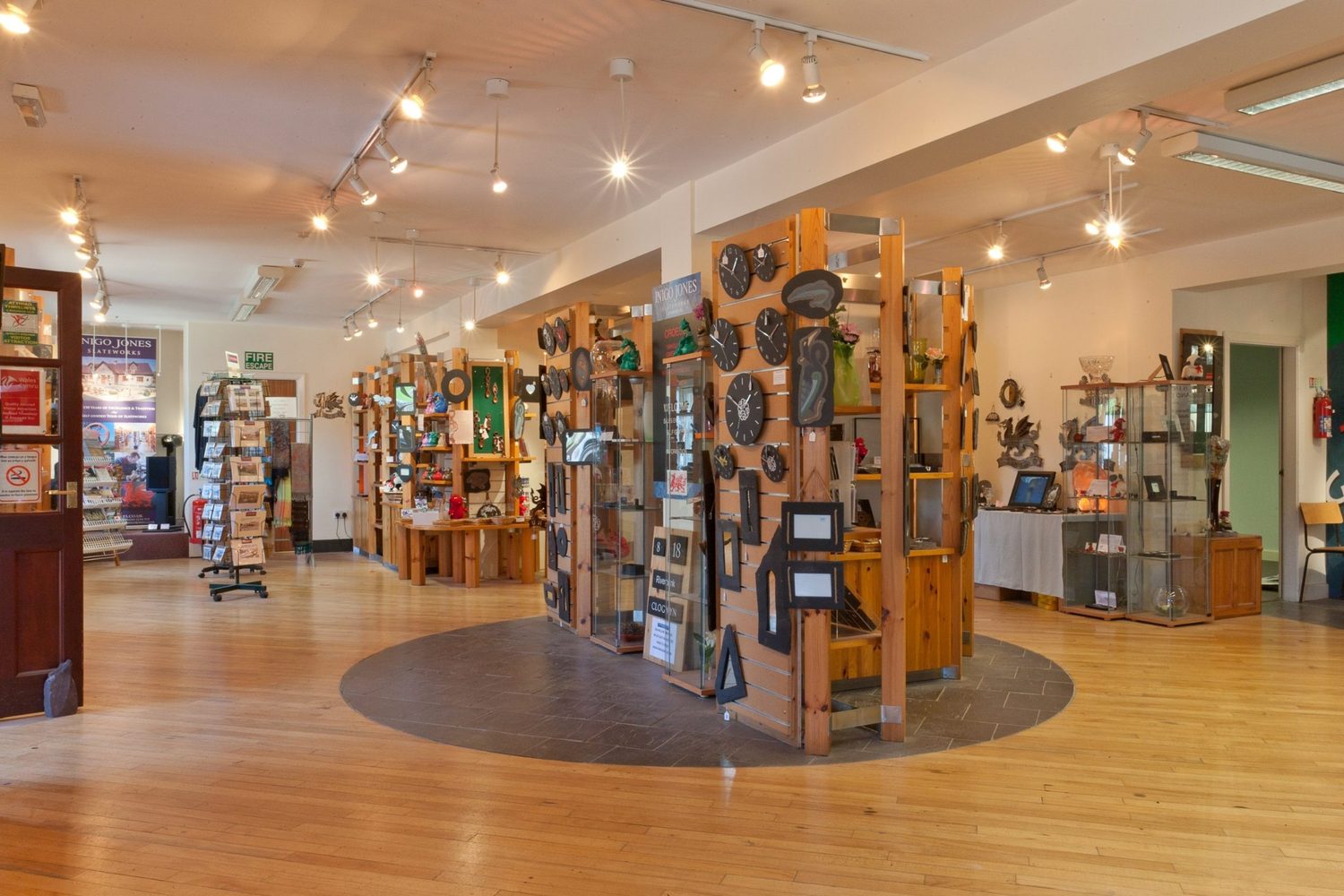 Showroom inside Inigo Jones Slate Works