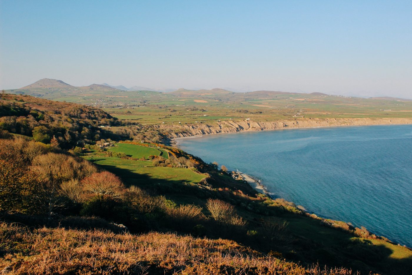 Llŷn Peninsula coastline and sea views